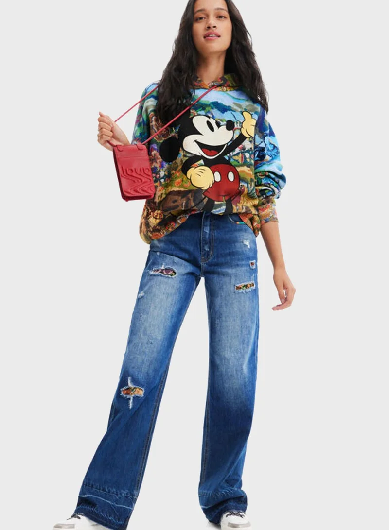DESIGUAL Mickey Mouse hoodie