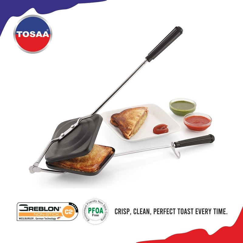 Tosaa T2STSR Sandwich Gas Toaster Regular (Black) - Image 3