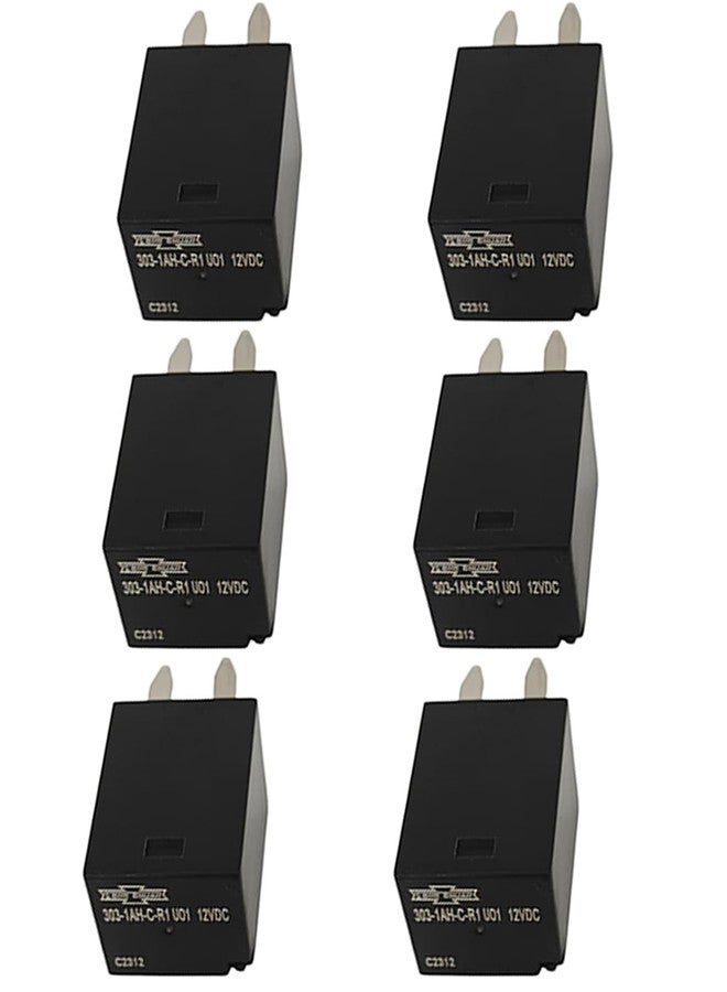 oxinyra 6PCS 303-1AH-C-R1-U01-12VDC for Polaris RZR Slingshot Ranger Sportsman Cooling Fan Relay - Image 3