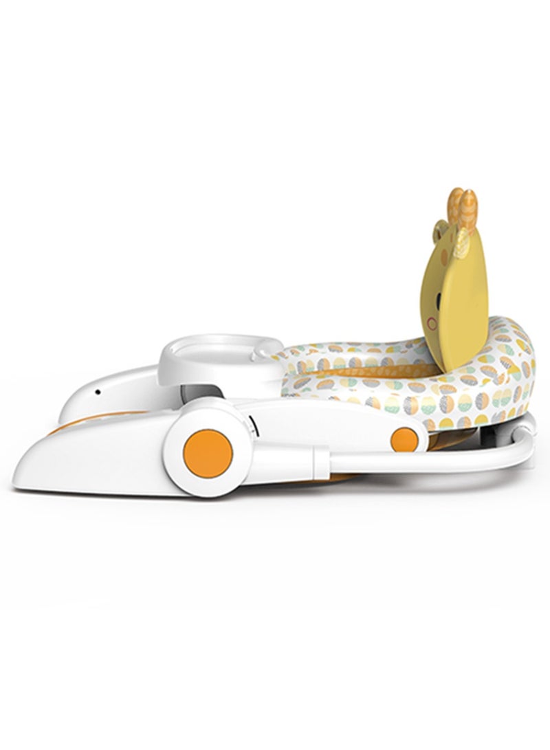 TEKNUM TEKNUM Baby Portable Dining Feeding Chair and Recliner Activity Chair - Giraffe  - Image 3