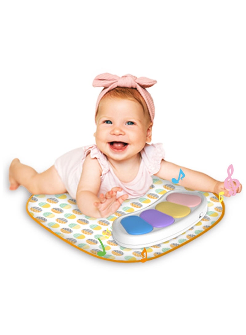 TEKNUM TEKNUM Baby Portable Dining Feeding Chair and Recliner Activity Chair - Giraffe  - Image 4