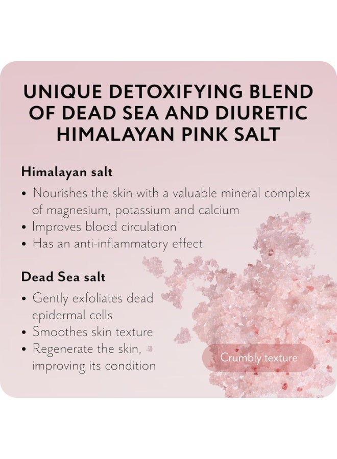THE ACT Detox Organic Body Scrub with Himalayan u0026 Sea Salt - Anti Cellulite Nourishing Restores Cleanser Scrubs for Legs, Feet, Hands - Gifts for Women Men, Home Spa Care, Vegan (10.58 Oz, Grapefruit) - Image 5
