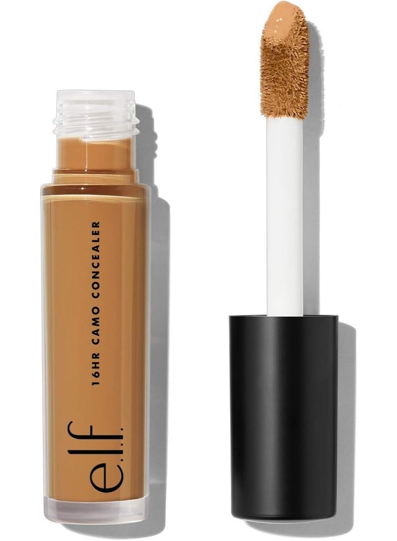 إلف كونسيلر مموه يدوم 16 ساعة، تغطية كاملة، تصبغ عالي، لمسة نهائية غير لامعة، زيتوني غامق - Image 1