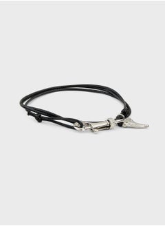 Metal Charm  Rope Necklace