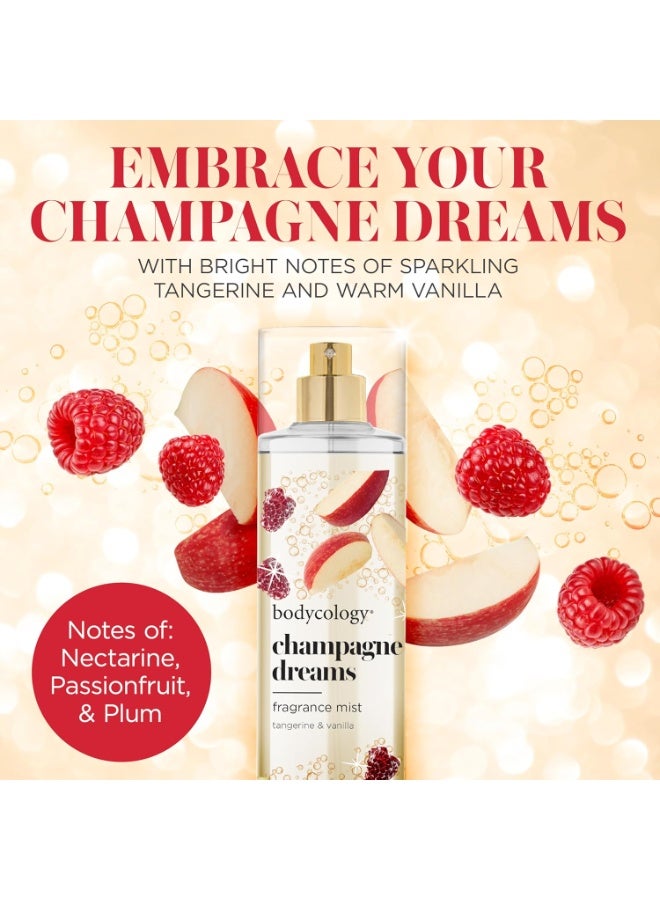 Bodycology Bodycology Long-Lasting Fragrance Body Mist, Champagne Dreams, 8 fl oz - Image 3