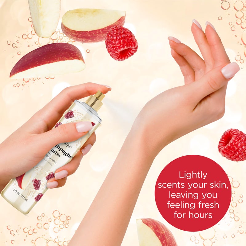 Bodycology باديكولوجي رذاذ الجسم المعطر طويل الأمد، أحلام الشمبانيا، 8 أونصة سائلة - Image 3