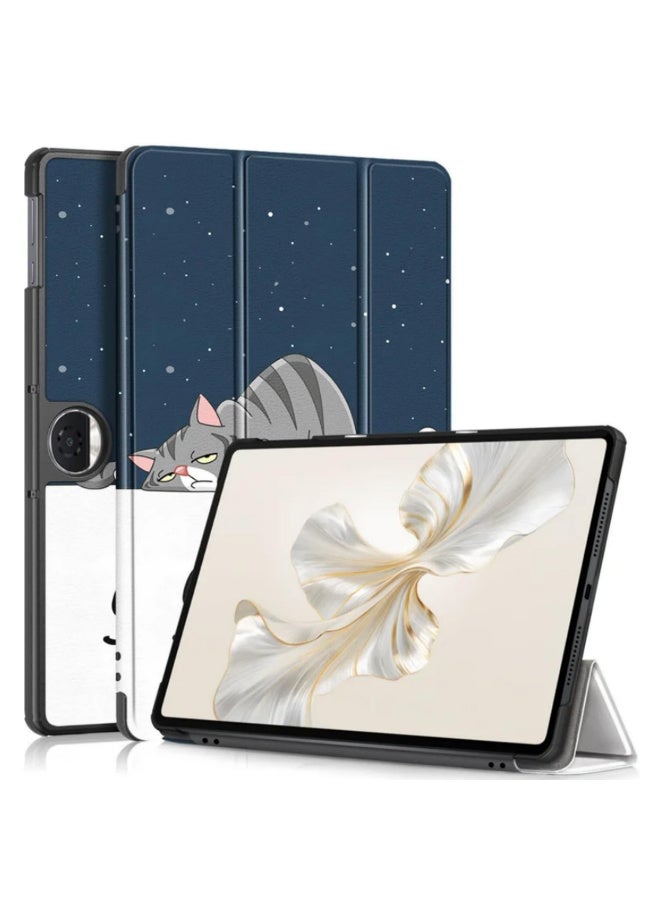 1 قطعة غطاء حافظة أوتوماتيكي للنوم لهواوي Honor Pad 9 2024، غطاء مغناطيسي قابل للحامل لجهاز Honor Pad 9 HEY2-W09 HEY2-W19 بحجم 12.1 بوصة - Lanmao - Image 1