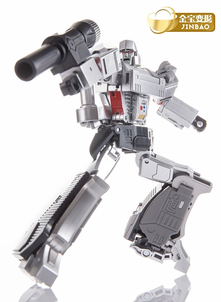 general Transformers Toys  Collection Chart Of G1 Series Metamorphic Robot Jinbao Metal Color Weizhentian Action Characters   Height 12Cm - Image 2