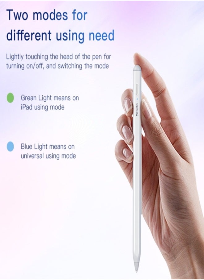 Yesido Yesido ST10 Dual Mode Active Magnetic Capacitive Stylus(White)  - Image 5
