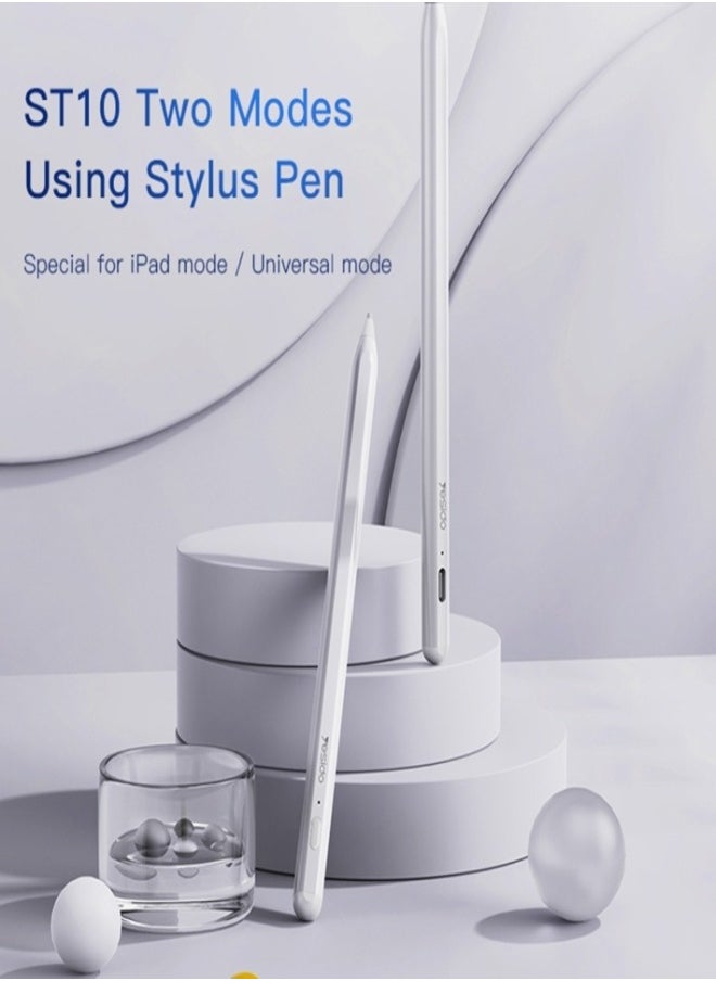 Yesido Yesido ST10 Dual Mode Active Magnetic Capacitive Stylus(White)  - Image 4