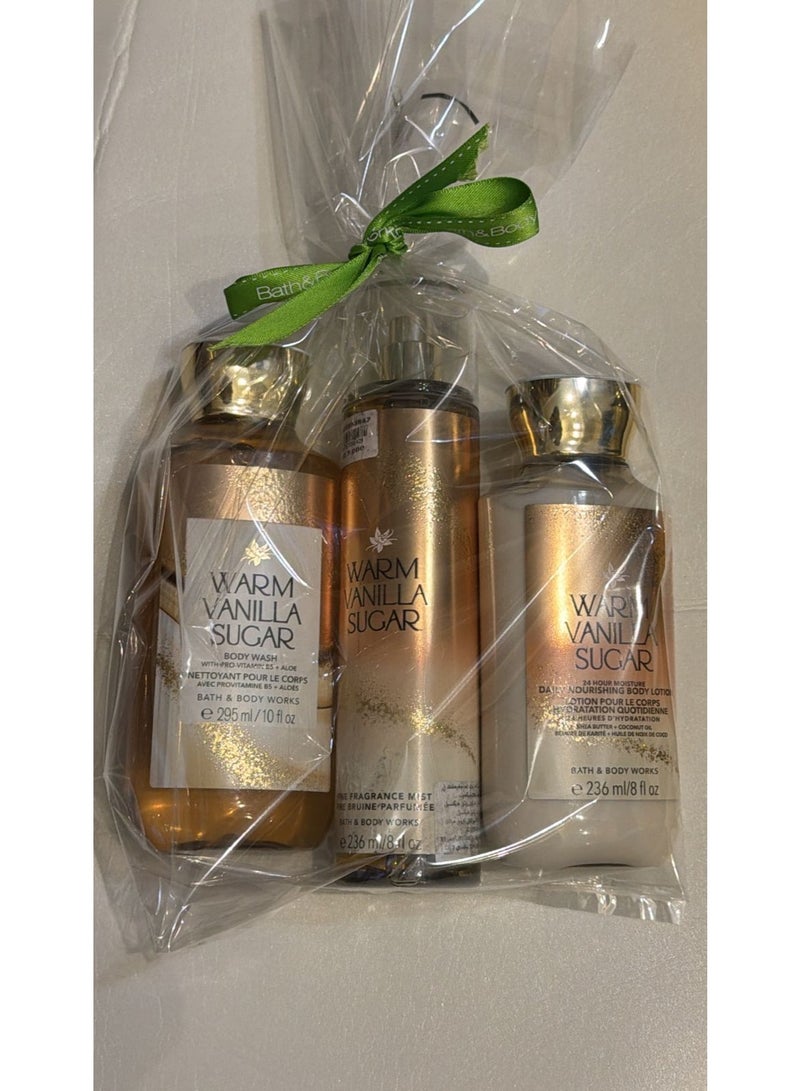 باث آند بودي وركس Warm Vanilla Sugar Gift Set - Image 1