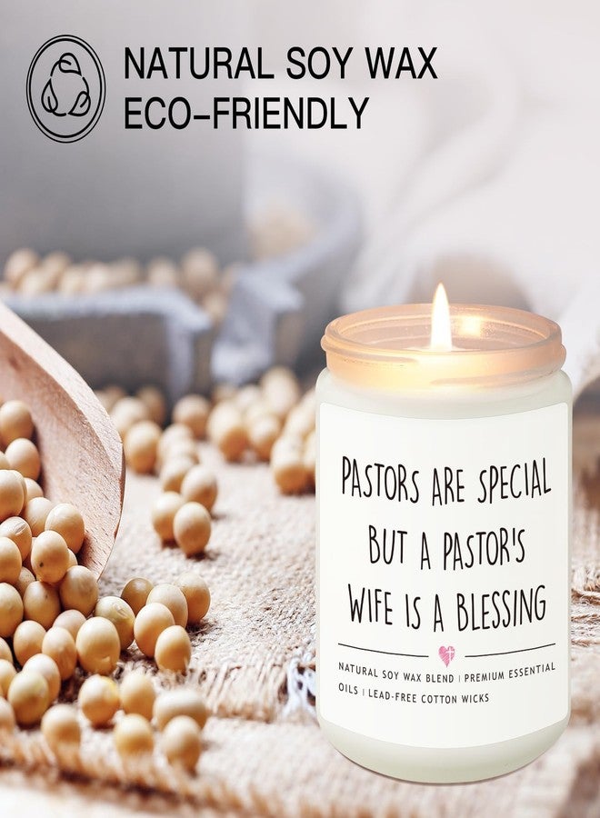 Hakumata Pastor's Wife Appreciation Gifts for Women, Easter Religious Birthday Gifts for Pastors Wife, Church Candle, Christian Gift for Preacher's Wife, Christmas Thank You Gift for First Lady of the Church - Image 5