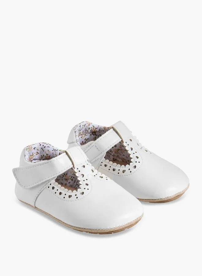 بيرفيت Mary Jane Shoes With Hook & Loop Closure