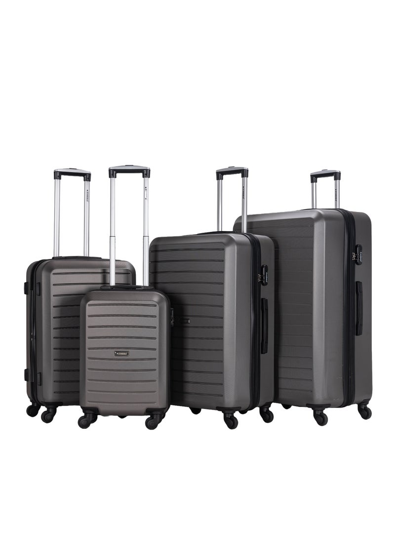 Stargold 4-Piece Luggage Set (20/24/28/32 Inch) – ABS Hard Shell Suitcases with Expandable Zipper, 360° Spinner Wheels, Number Lock – Lightweight Trolley Travel Bag - Image 1