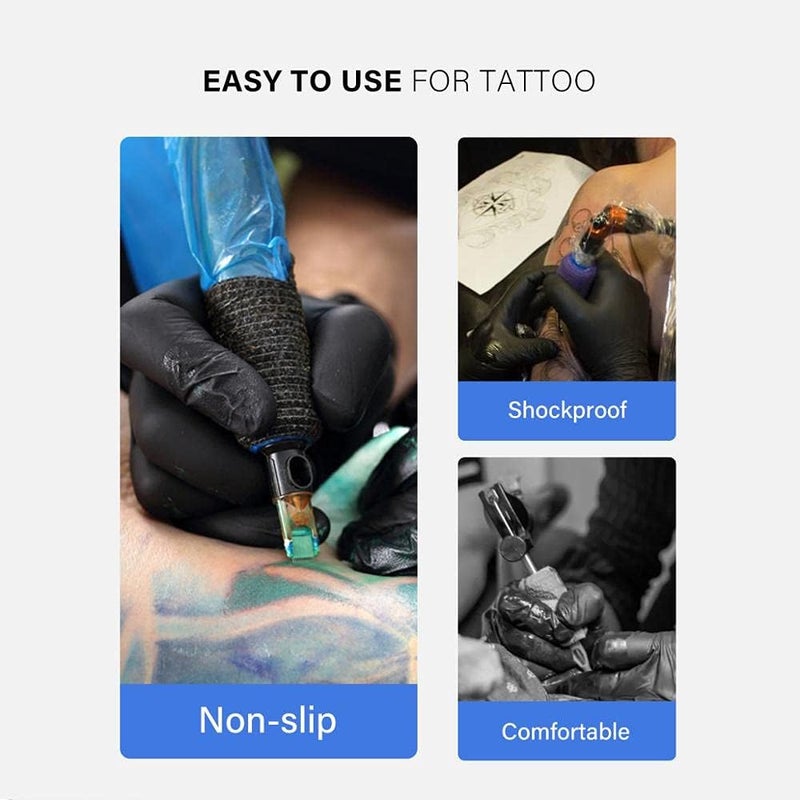 SHIELD PLUS Tattoo Aftercare Bandage – Second Skin Healing Wrap for New Tattoos | Waterproof, Breathable & Anti-Bacterial Aftercare Film (Blue) (1pcs) - Image 1