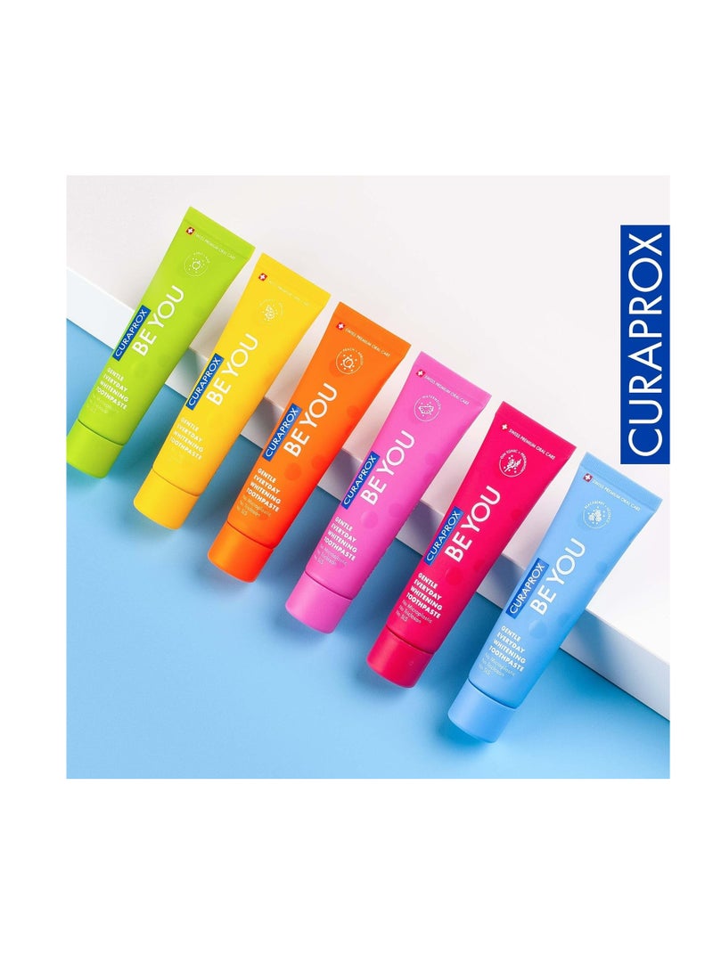 Curaprox Be You  Watermelon Toothpaste 60ml - Gentle Whitening Toothpaste for Daily Use - Image 5