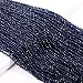 LE SKY Synthetic Sapphire Beads Artificial Faceted Small Round Loose Beads 2mm 15 inch 3 Strands for Jewelry Making Charms Necklace Bracelet - Image 2