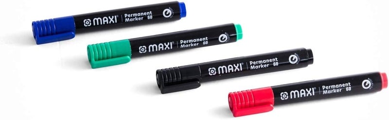 Maxi Permanent Marker Bullet Wallet Of 4Pc - Image 2