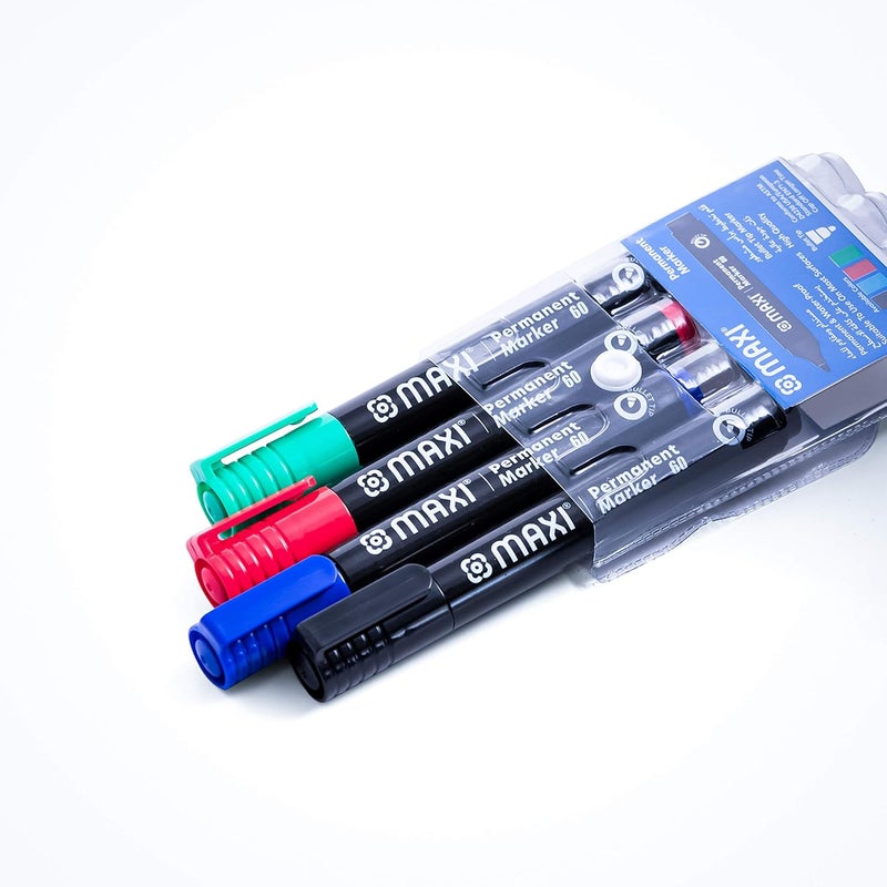 Maxi Permanent Marker Bullet Wallet Of 4Pc - Image 5