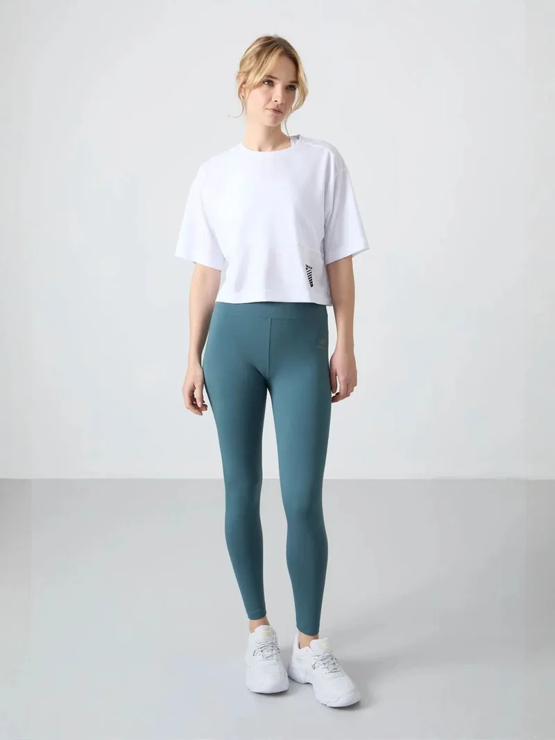تومي لايف TOMMY High-Waist Cotton Elastane Leggings