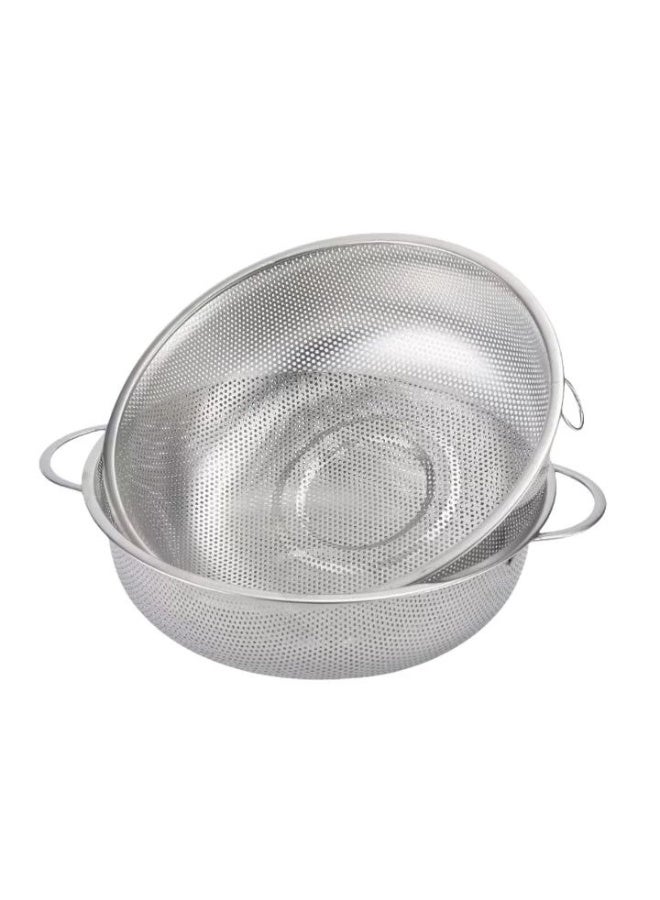 Premium Imported Food Colander with Dual Handles for Rice & Pasta (25 cm) - Image 1