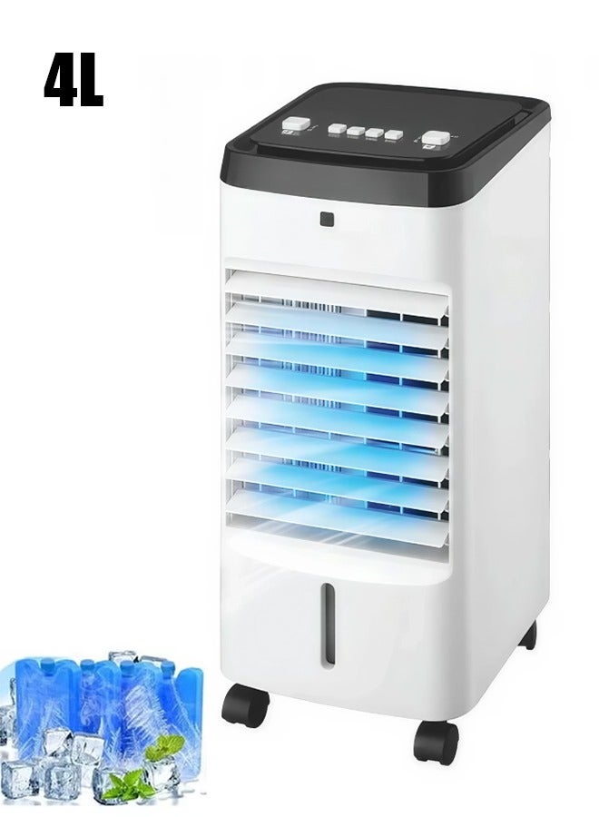 TOSCANA U 4L Desert Air Cooler, Portable Desert Air Conditioner with Water Tank and 3-Speed ​​Adjustable Air Conditioner Fan