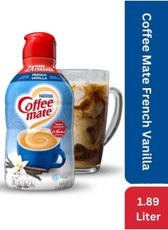 Coffee mate French Vanilla Liquid Coffee Creamer 1.89L