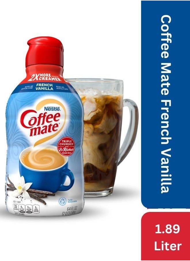 Nestle - Coffee mate French Vanilla Liquid Coffee Creamer 1.89L - Image 1