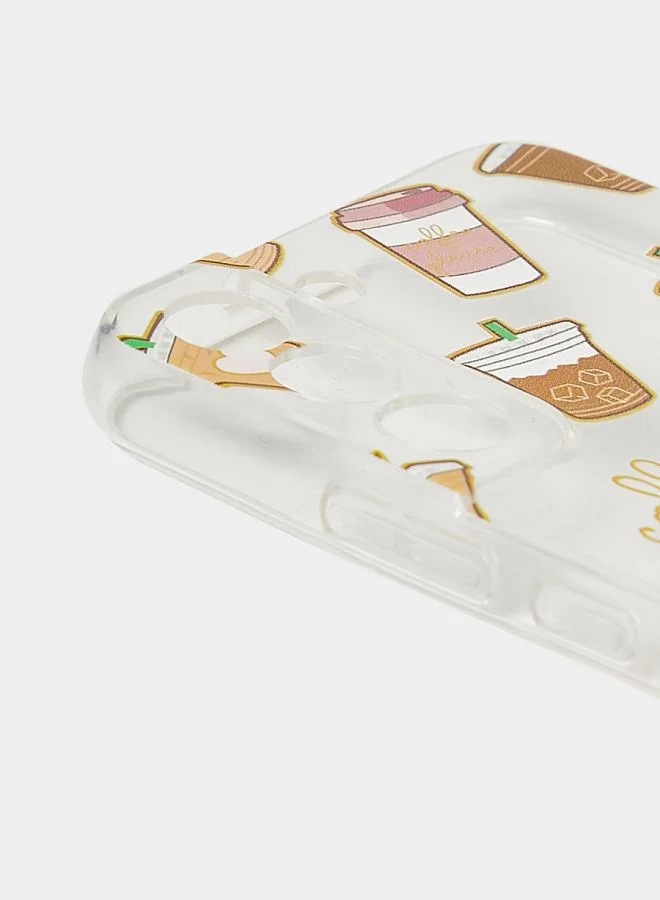 Styli Coffee Cup Graphic Phone Case - Samsung Galaxy M12