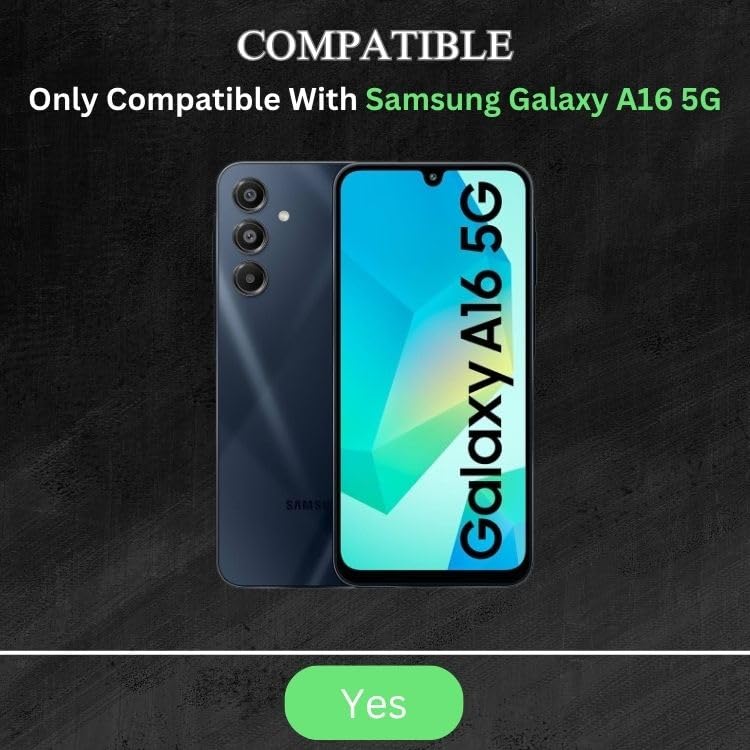 ShieldTech Back Cover Case + Screen Protector for Samsung Galaxy A16 5G | Transparent Mobile Phone Back Case Cover for Samsung Galaxy A 16 | Samsung A16 5G TPU Transparent Back Cover Case - Image 5