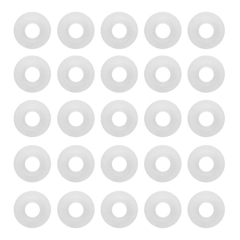 TOPINCN 25Pcs Beer Swing Bottle Gaskets Soft Silicone Rubber Gasket Seals Swing Top Bottles Gasket Home Brew Accessories - Image 1