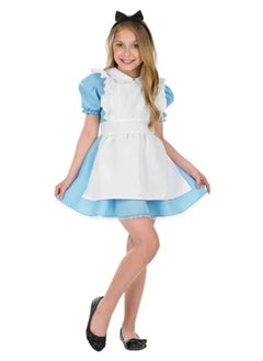 Brain Giggles Brain Giggles Alice in Wonderland Dress for Girls Cosplay Dress Up - Large  - Image 1