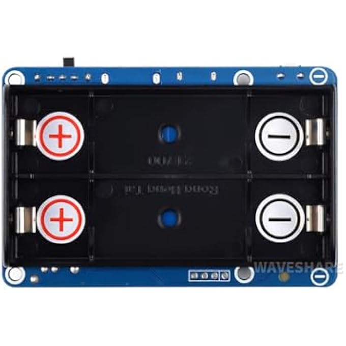 UPS HAT (D) FOR RASPBERRY PI 4B 3B+ 3B, ETC SUPPORTS 21700 LI BATTERY (NOT INCLUDED) POGO PINS CONNECTOR CHARGING AND POWER OUTPUT AT THE SAME TIME 5V - Image 1