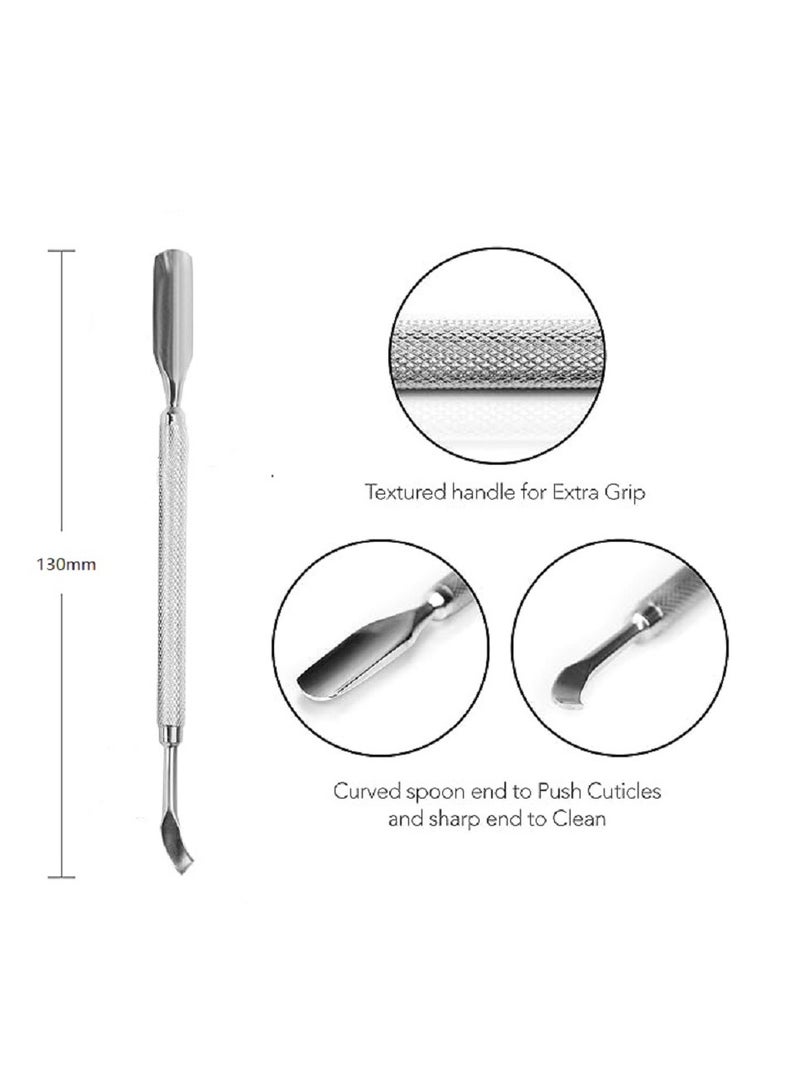 Cuticle Pusher Nail Art And UV Gel Nail Polishing Removal Tool For Nail Polishing Nail Repair Nail Cuticle Trimmer - Image 3