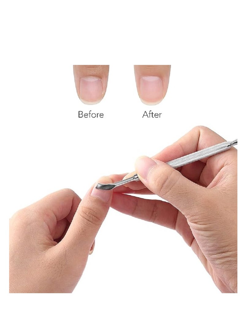 Cuticle Pusher Nail Art And UV Gel Nail Polishing Removal Tool For Nail Polishing Nail Repair Nail Cuticle Trimmer - Image 5