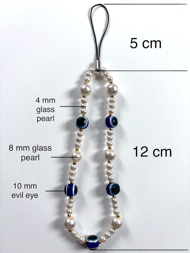 Threads & Beads Pearl & Beads With Different Cute Phone Charm - Image 3