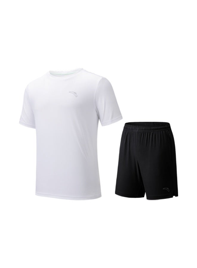 ANTA Racing Challenge Loose Running Suit White - Image 2