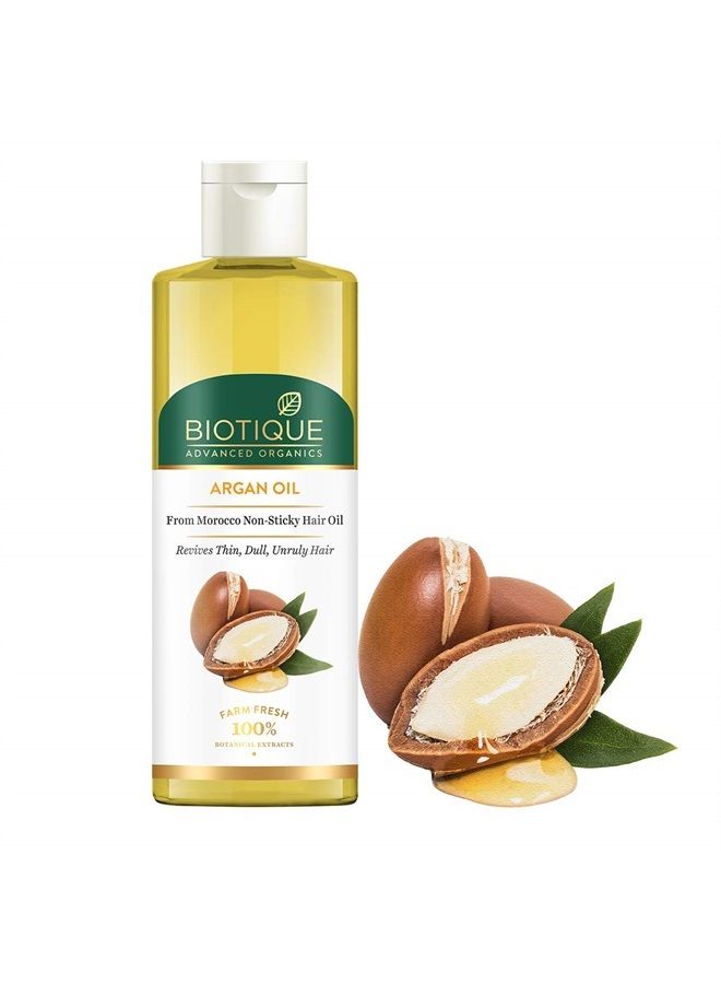Biotique Argan oil from morocco Hair oil 200ml