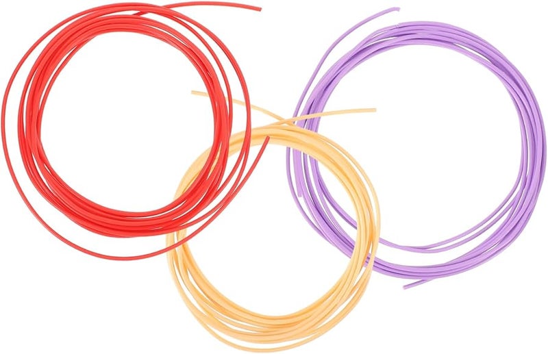 PartyKindom 3 لفات حبر قلم منخفض الحرارة لمشاريع الطباعة ثلاثية الأبعاد DIY ألوان عشوائية - Image 2