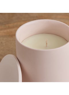 Home Box رورا شمعة زجاجية سيراميك أنغورا نقية 250 جرام  - Image 3
