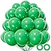 KAWKALSH Green Balloon 110pcs 12 Inch Thickened Latex Party Balloons Helium Bright Color for Birthday Baby Shower Wedding Party Supplies Arch Garland Decoration - Image 2