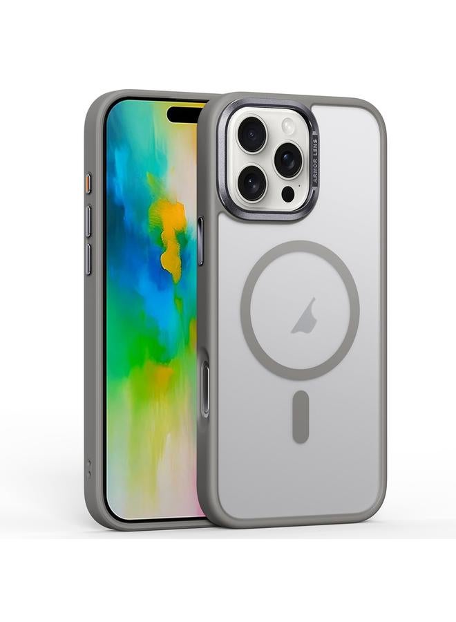 S-TOP Case For iPhone 16 Pro Frosted MagSafe Magnetic Phone Case - Image 1