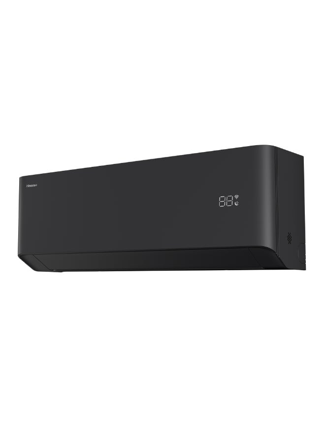 Hisense 1.5 Ton Inverter Split AC,Air Conditioner,18700 BTU with Rotary R32 compressor, Cooling up to 68℃,Elegant Indoor Panel Design,Hi Nano Function,WiFi-connected,4 in 1 filter, Super Mode Fast Cooling, ECO/Smart/Sleep Mode, ESMA 2 Star Energy Saving AS-18TF2RFRPHBB Black - Image 3