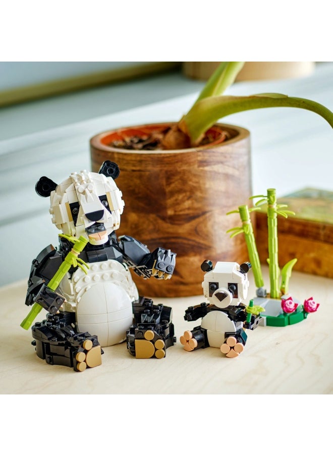 LEGO Creator 3in1 Wild Animals: Panda Family Toy Playset 31165 (626) Pieces  - Image 5