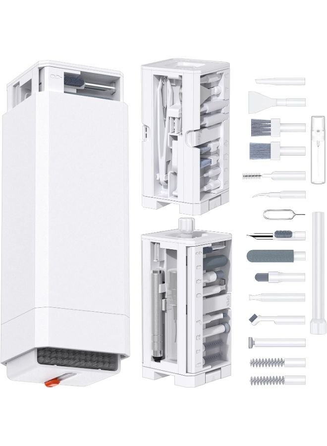 32-in-1 Multi-Function Cleaner Kit for Earbuds, Cellphones, PC, Screens, Camera Lens, Electronics Devices - Image 1