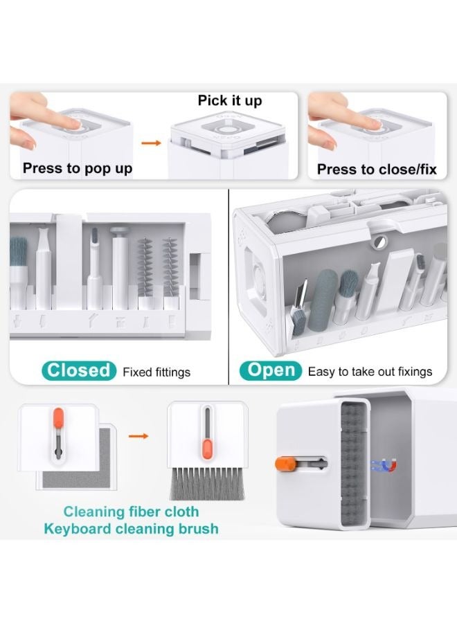 32-in-1 Multi-Function Cleaner Kit for Earbuds, Cellphones, PC, Screens, Camera Lens, Electronics Devices - Image 3