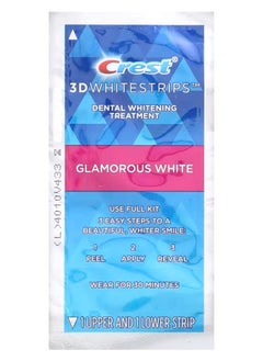 Crest Crest, 3D Whitestrips , Dental Whitening Kit, Glamorous White, 28 Strips  - Image 3