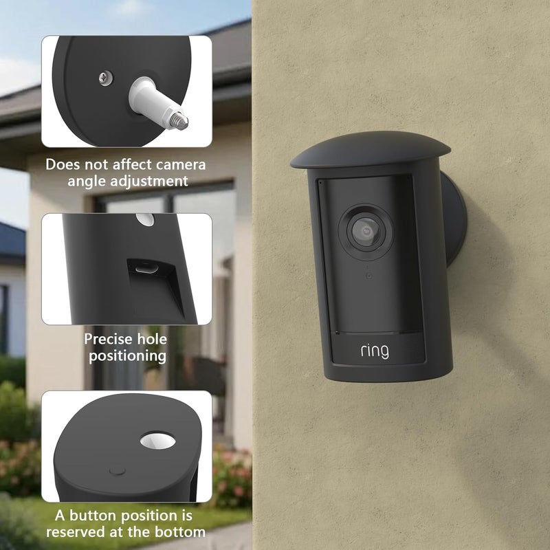 هولاكا غطاء سيليكون واقي لكاميرا Ring Outdoor Cam Pro، الموصولة بالقابس (الجيل الثاني) - Image 4