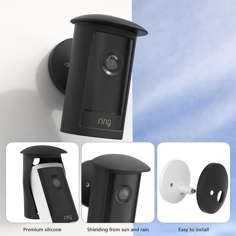 هولاكا غطاء سيليكون واقي لكاميرا Ring Outdoor Cam Pro، الموصولة بالقابس (الجيل الثاني) - Image 2