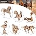 calary 3D Wooden Puzzle Simulation Animal Dinosaur Assembly DIY Model Toy for Kids and AdultsSet of 6 - Image 4